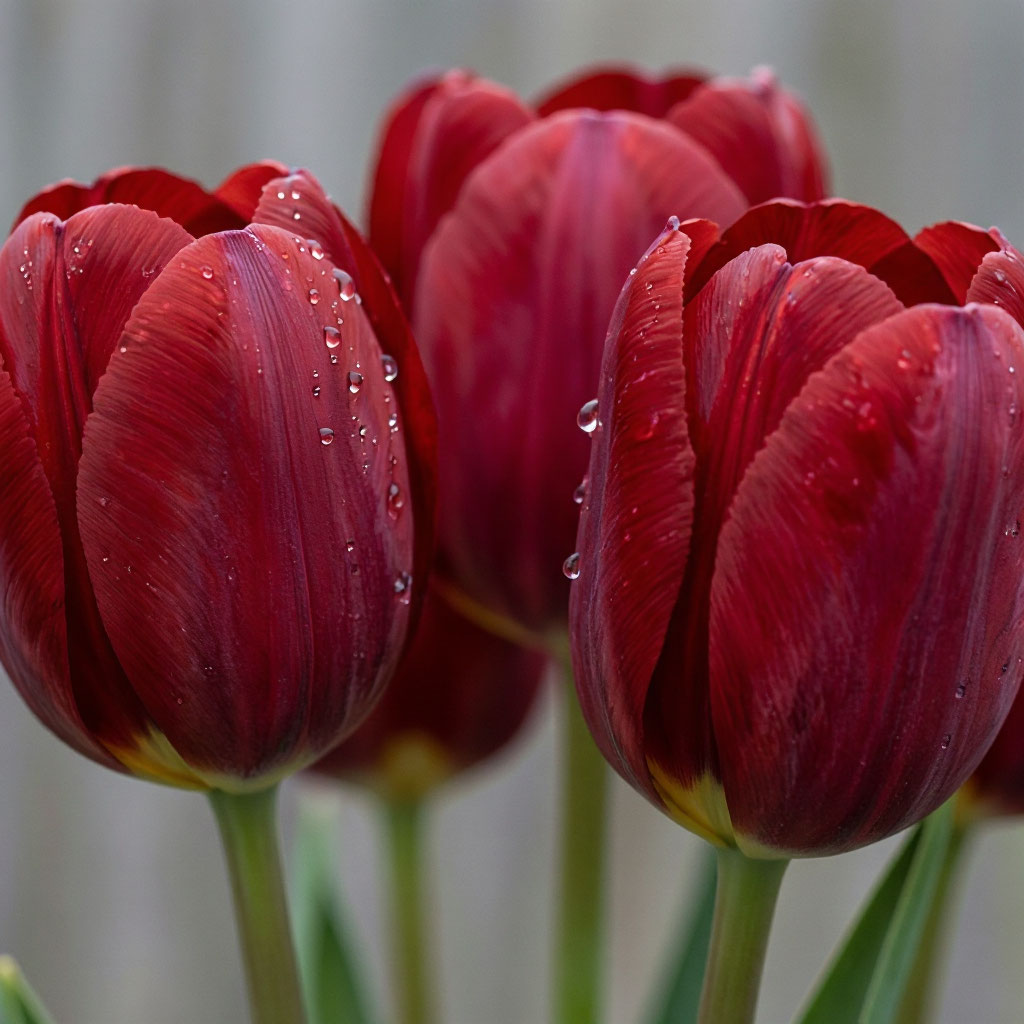 Rode tulpen