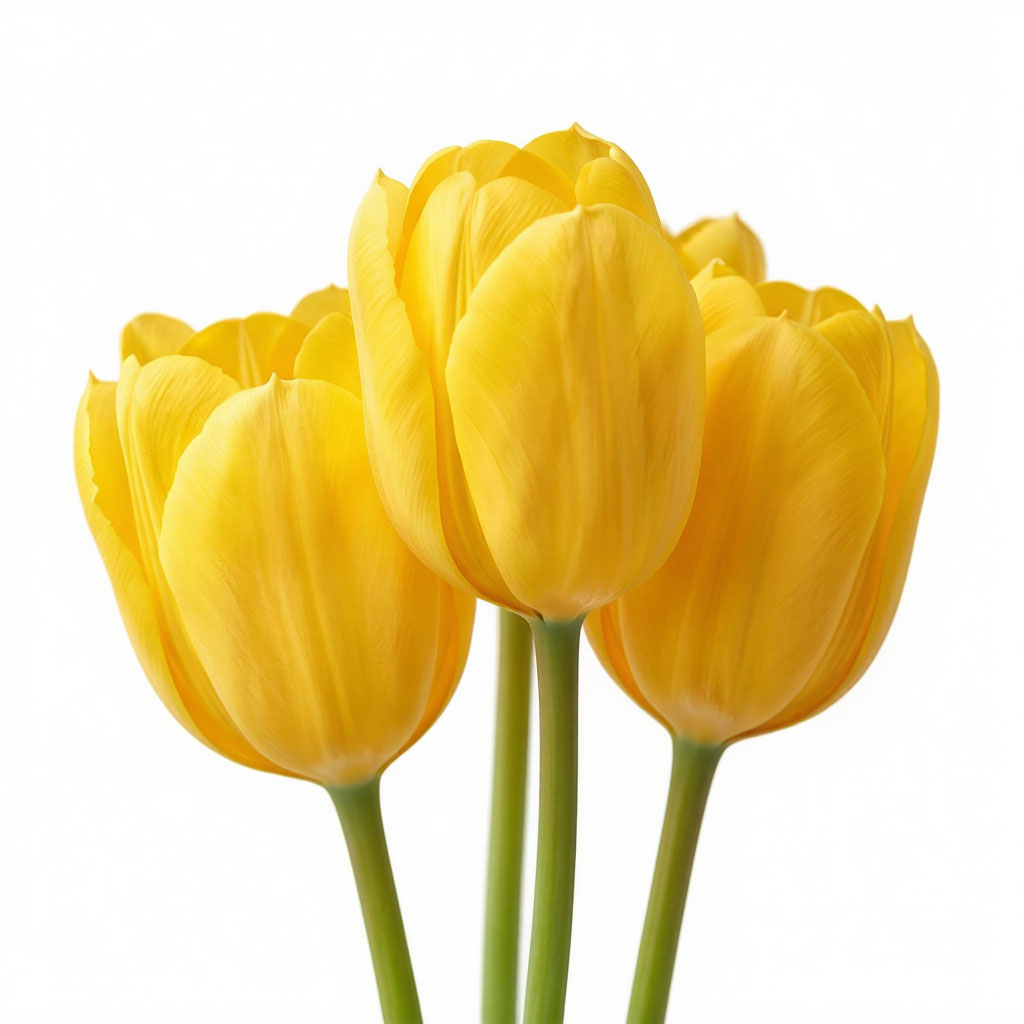 Gele tulpen
